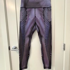 lululemon Seawheeze 2020 Wunder Under High Rise 25” leggings, size 12.